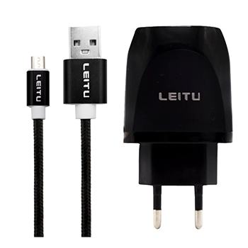 شارژر دیواری لیتو مدل  LH-19 به همراه کابل تبدیل microUSB
